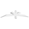 Ekena Millwork Alberta Architectural Grade PVC Gable Bracket, 96"W x 16"H x 4"D x 4"F, 4/12 Pitch GBP096X16X0404ALB00 - alternate 1